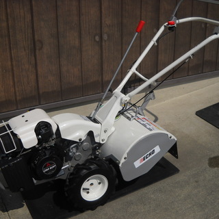 三菱エコー・エコピ・ガス耕運機・取説付 管理機・家庭菜園・農業機械の画像