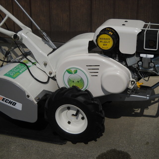 三菱エコー・エコピ・ガス耕運機・取説付 管理機・家庭菜園・農業機械の画像