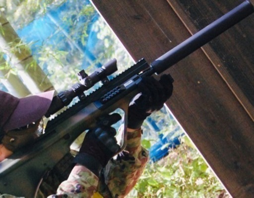 東京マルイ ステアー ハイサイクル&消音カスタム