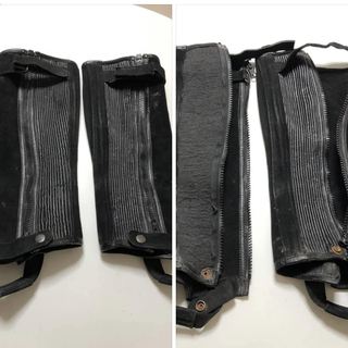 初心者向けの乗馬用具一式の画像