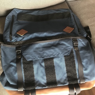 美品 PORTER / PORTER WILDERNESS CYCLE  MESSENGER BAG(L) ネイビーの画像
