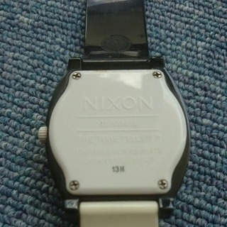 Nixon 腕時計 TIME TELLER 黒×白の画像