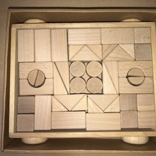 【決まりました】無印良品・積み木・積木の画像