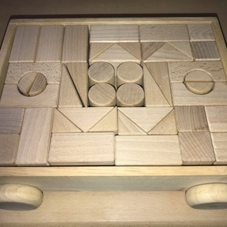 【決まりました】無印良品・積み木・積木の画像