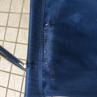 【キズあり】折りたたみチェア 2脚の画像