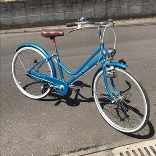 【お取引感謝】２６インチ・シティーサイクル・低床・シンプルカスタ...