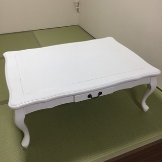 こたつ付き猫脚テーブル