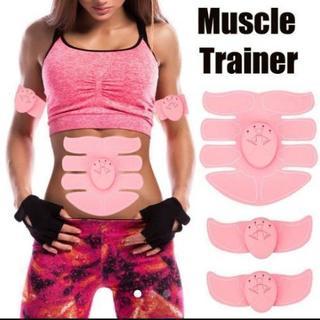 EMS腹筋ベルト３点セット 新品箱付き　6種類モード 10段階強度の画像