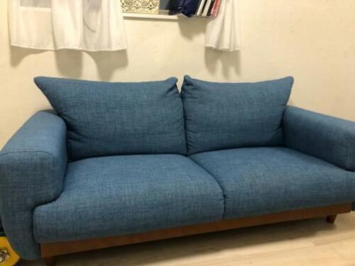 マイル　2.5P ソファー　デニム風