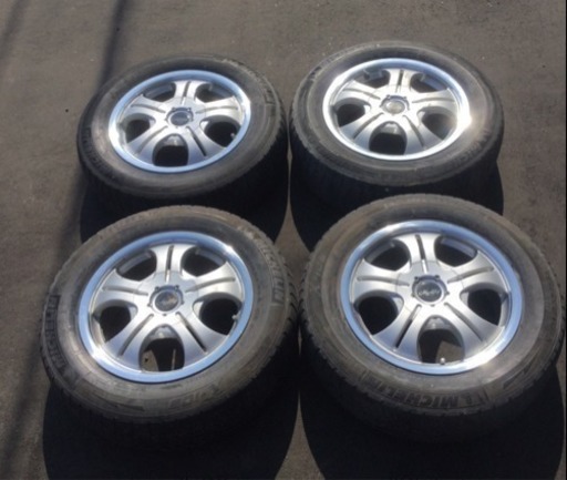 値下げ！社外 15インチ アルミホイール 4本セット 195/65R15