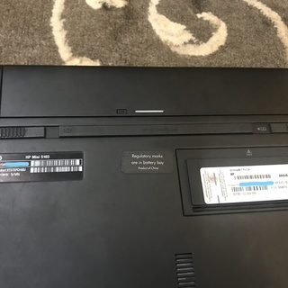 さらに値下げ■格安ジャンク■hp mini 5103 XT575PC#ABJ■リカバリDVD付属 部品取り・修理等にご活用ください！の画像