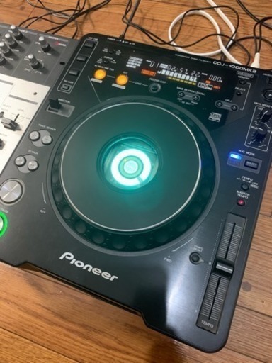 【値下げ】【DJセット】 Pioneer CDJ-1000MK2 ×2 & Vestaxミキサー