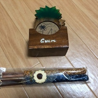 サラダボウル、小皿、コースター、箸【未使用あり】の画像
