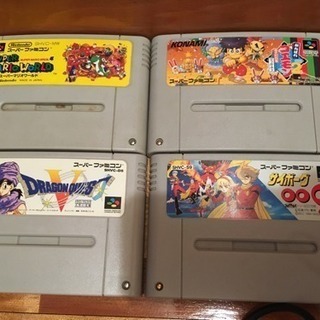 スーパーファミコン カセットセットの画像