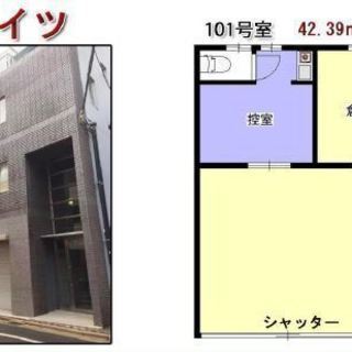 赤羽駅 路面店 貸店舗・倉庫・事務所 シャッター付き♪ LaLaガーデンそばの画像