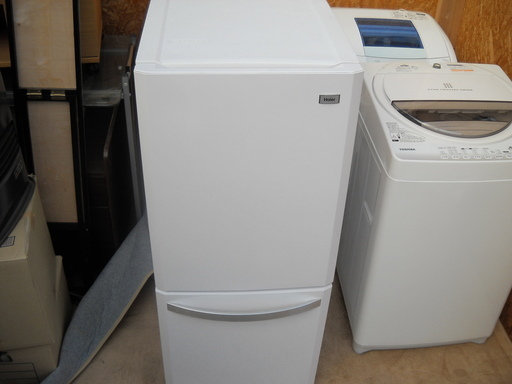 配達設置無料 美品 Haier 138L 2ドア冷凍冷蔵庫 右開き　JR-NF140H