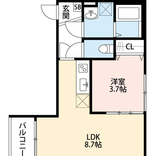 🉐初期費用５万円🙂新築BT別1LDKで家賃67000円🏠大宮へ1駅の鉄道博物館駅徒歩5分❤️大宮駅へ自転車で10分♪ - 不動産