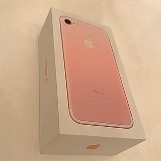 iPhone7 37GB ローズゴールド