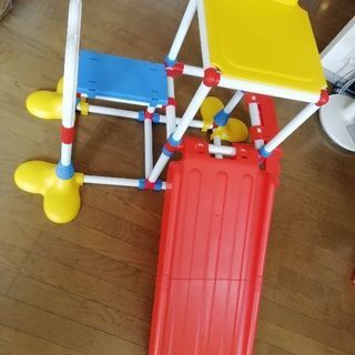 1~3歳用室内滑り台付ジャングルジム