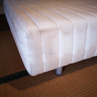 脚付マットレス シングル フランスベッド 中古　取りに来ていただける方の画像