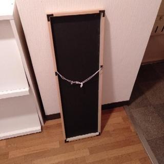 ☆値下げ☆【姿見】壁掛け鏡、ミラー（ライトベージュ）の画像