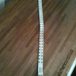 vintage  worksオフホワイト男性用ベルトの画像