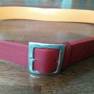 男性用ベルトレザー　イタリア製