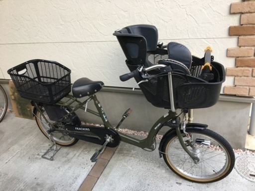 【お取引中】子供乗せ自転車 丸石サイクル フラッカーズシュシュ