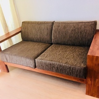 超美品！】限定値引き中！スキャンティーク ソファ 新品の替えカバー