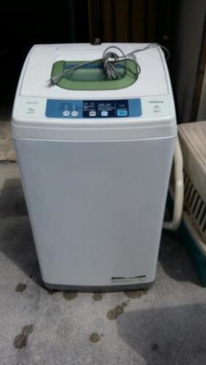 決まりました、美品☆日立製5キロ洗濯機（2000円）