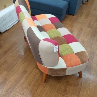 美品！！！ 2人掛けパッチワークソファー