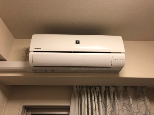 SHARP エアコン 本体＋室外機 2017年製 5年保証