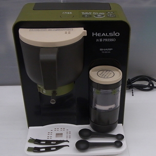 シャープ ヘルシオ お茶プレッソ 緑茶 ラテの画像