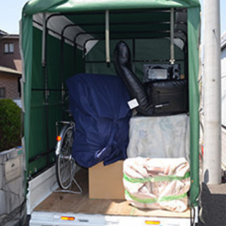 軽トラックでの単身者向け引っ越し。 − 神奈川県
