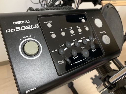 【本日限定値下げ：29.800円】【状態・動作良好】電子ドラムセット＆椅子スティック付き