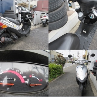 埼玉川口発！ＳＹＭ　ＤＤ５０　シルバー　即引渡し可能！の画像