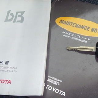 自社ローン承ります(審査がございます)☆0円車輌あり！！エブリーオート本店☆トヨタ☆bB☆S Wバージョン☆の画像