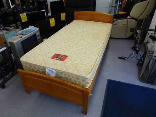 【手稲リサイクル】シングル アンネルベッド マットレス付き ￥19,800-