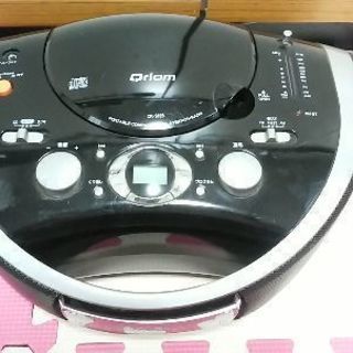 CDラジオプレーヤー　ポータブル