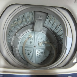 AQUA 6kg洗濯機 AQW-S60B 風乾燥搭載 高濃度クリーン洗浄 立体循環ジェット水流 コンパクト 2014製の画像