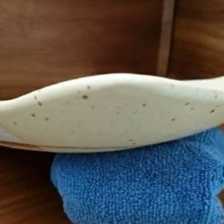 未使用 益子焼 平皿 大皿  の画像