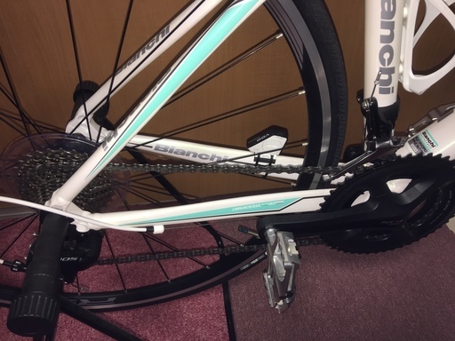※お取引準備中【美品】BIANCHI VIA NIRONE 7 2017 105 ロードバイク フレームサイズ440 White/チェ