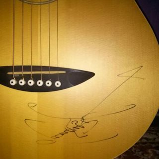 斉藤和義 直筆サイン入りギターの画像