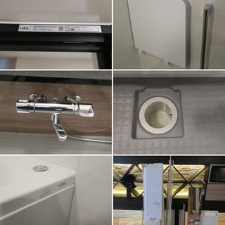 19252　LIXIL　1418サイズ　ユニットバスルーム　一式　マンションギャラリー取り外し品　窓開口ありの画像