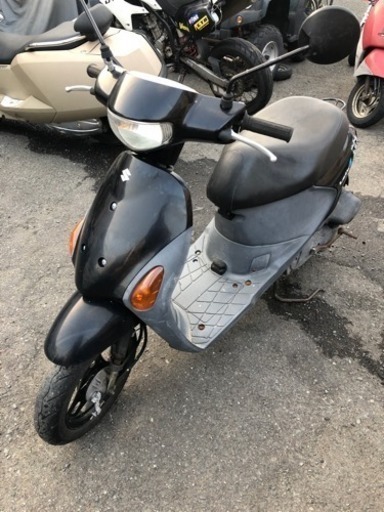 SUZUKI  レッツ4 鍵なし  不動 福岡市南区桧原 部品どり