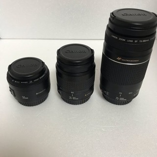 ❤️Canon EOS 80D❤️標準&望遠&単焦点❤️トリプルレンズセット