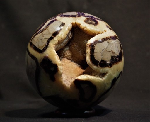 瑪瑙丸玉　13㎝　3.0ｇ　アゲート　球　飾り石