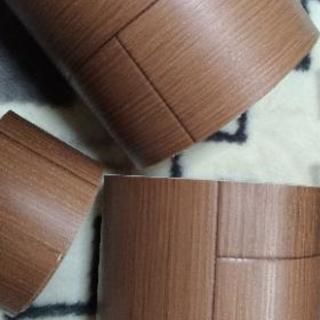 【無料・差し上げます】クッションフロア3点（切れ端）