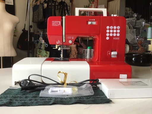 難あり  赤いトヨタミシン  動作品