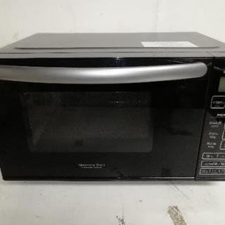 2018年製 ニトリ フラット 電子レンジ EM-520X 黒